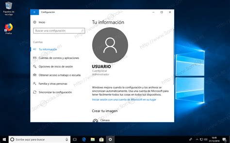 Cuentas de Usuario para Alumnado .